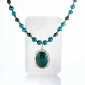 Malachite necklace