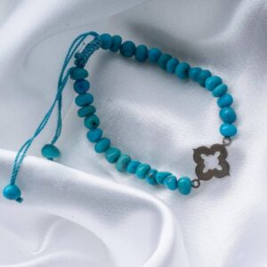 Formless turquoise bracelet