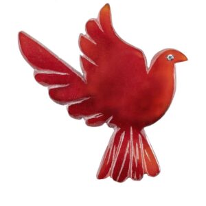 Dove carving necklace